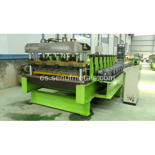 Máquina formadora de tejas esmaltadas de bambú 30-200-800